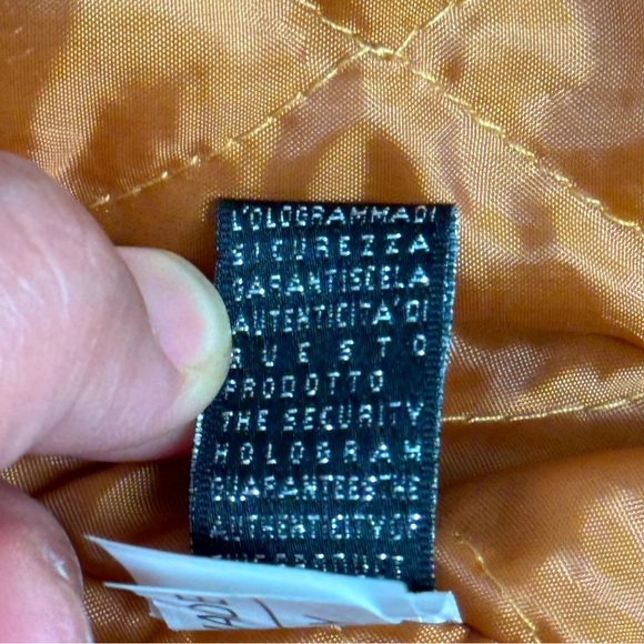 Vtg Reportage R.D.G. Italia Luxury Suede Brown Men’s Jacket Size Medium - Picture 9 of 16